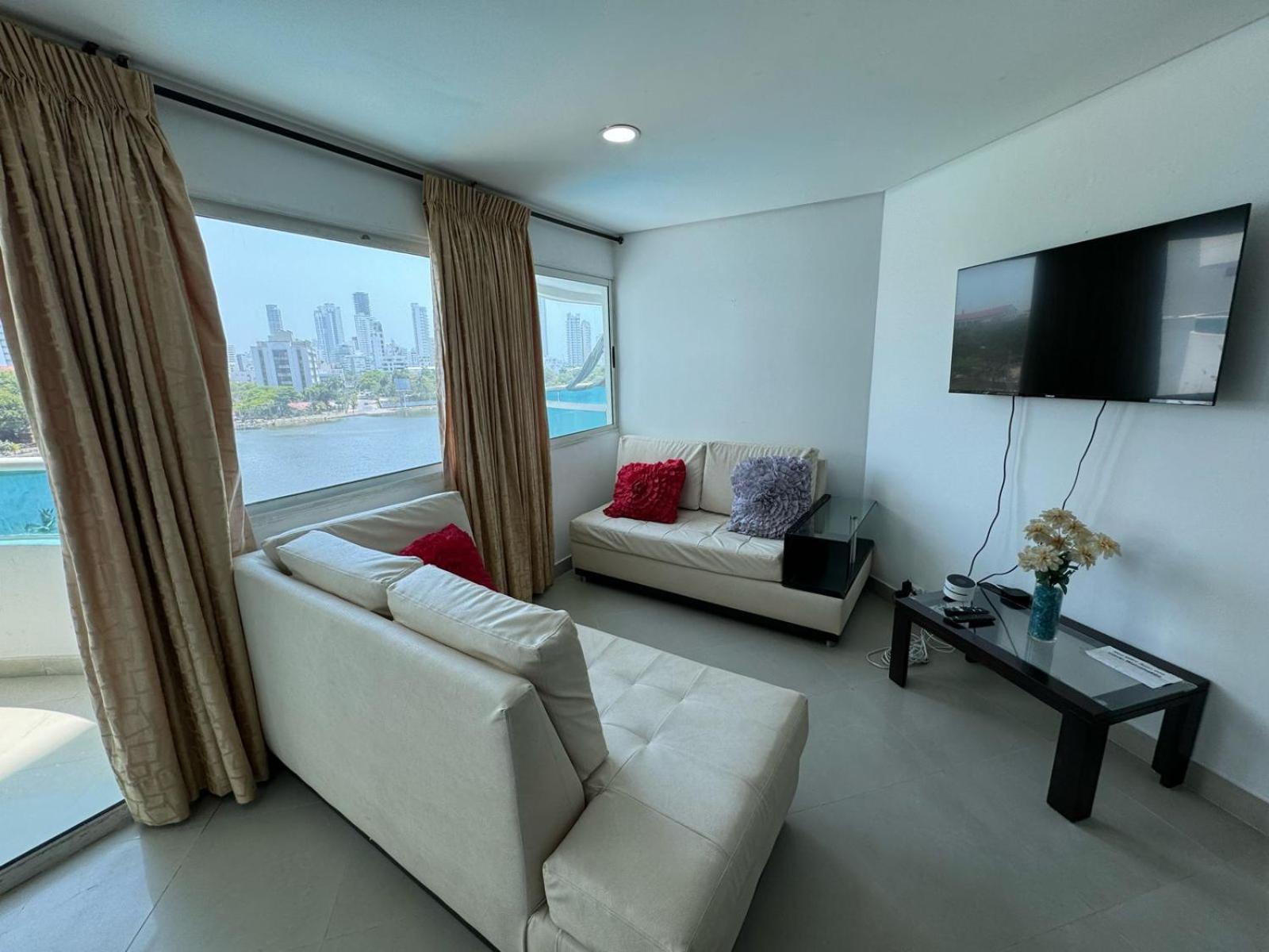 Apartamento En Laguito Ed Torres Del Lago 604 Icdi Cartagena Eksteriør billede